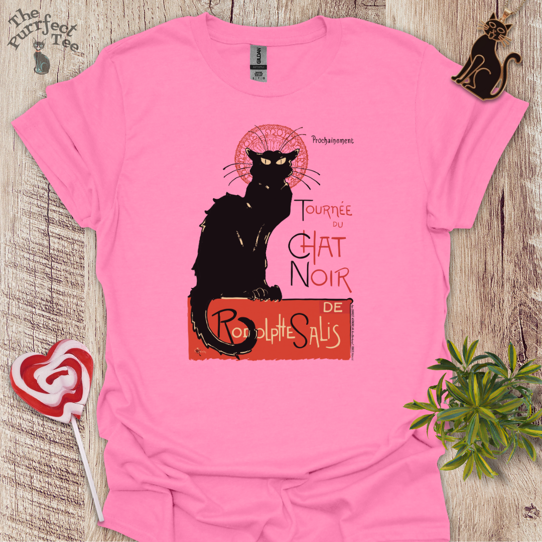 Chat noir cat t-shirt