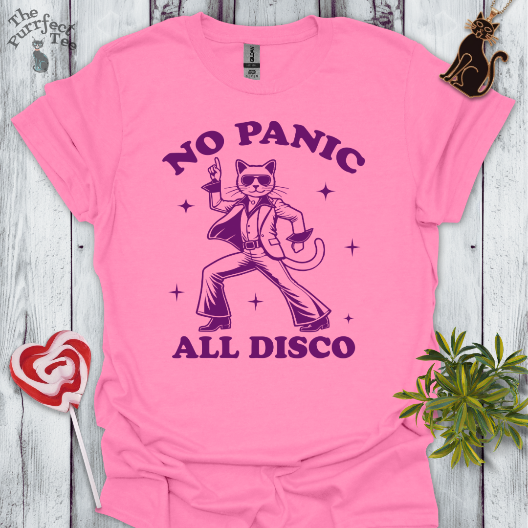 No panic all disco cat t-shirt
