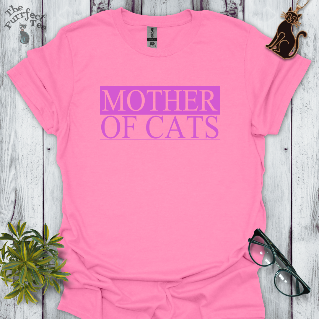 Mother of cats pink