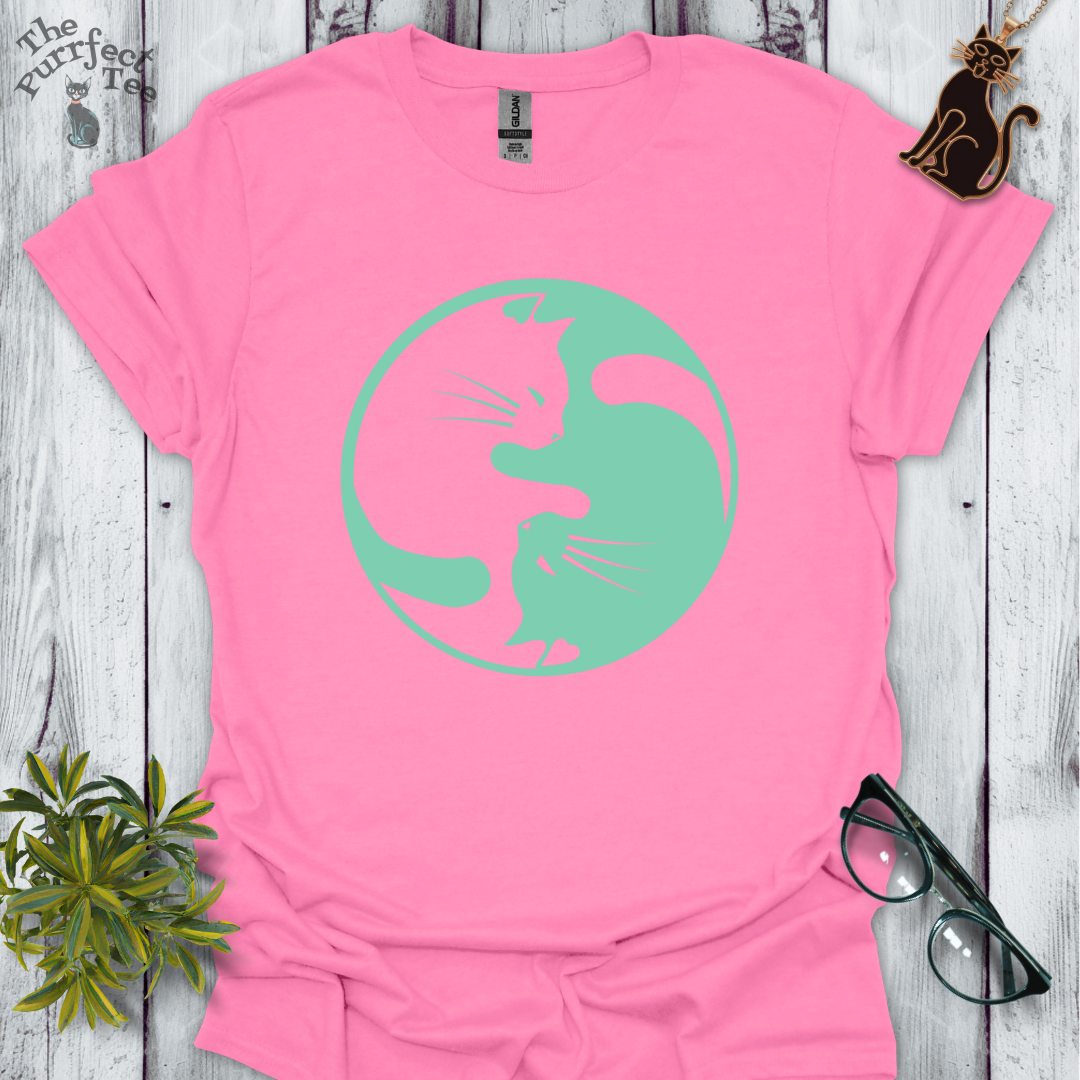 Cat yin yang mint