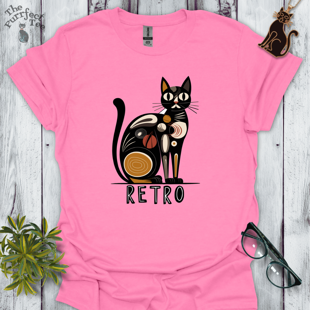 Retro cat terracotta