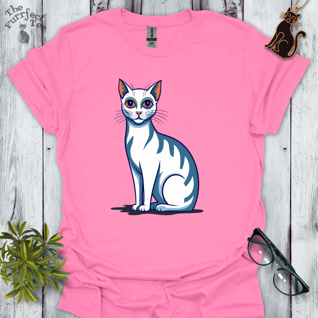 Fauve cat white