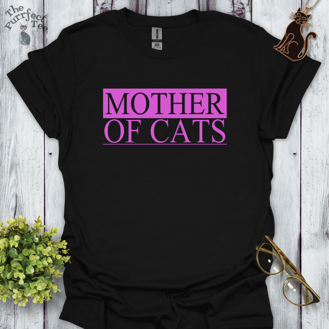 Mother of cats pink