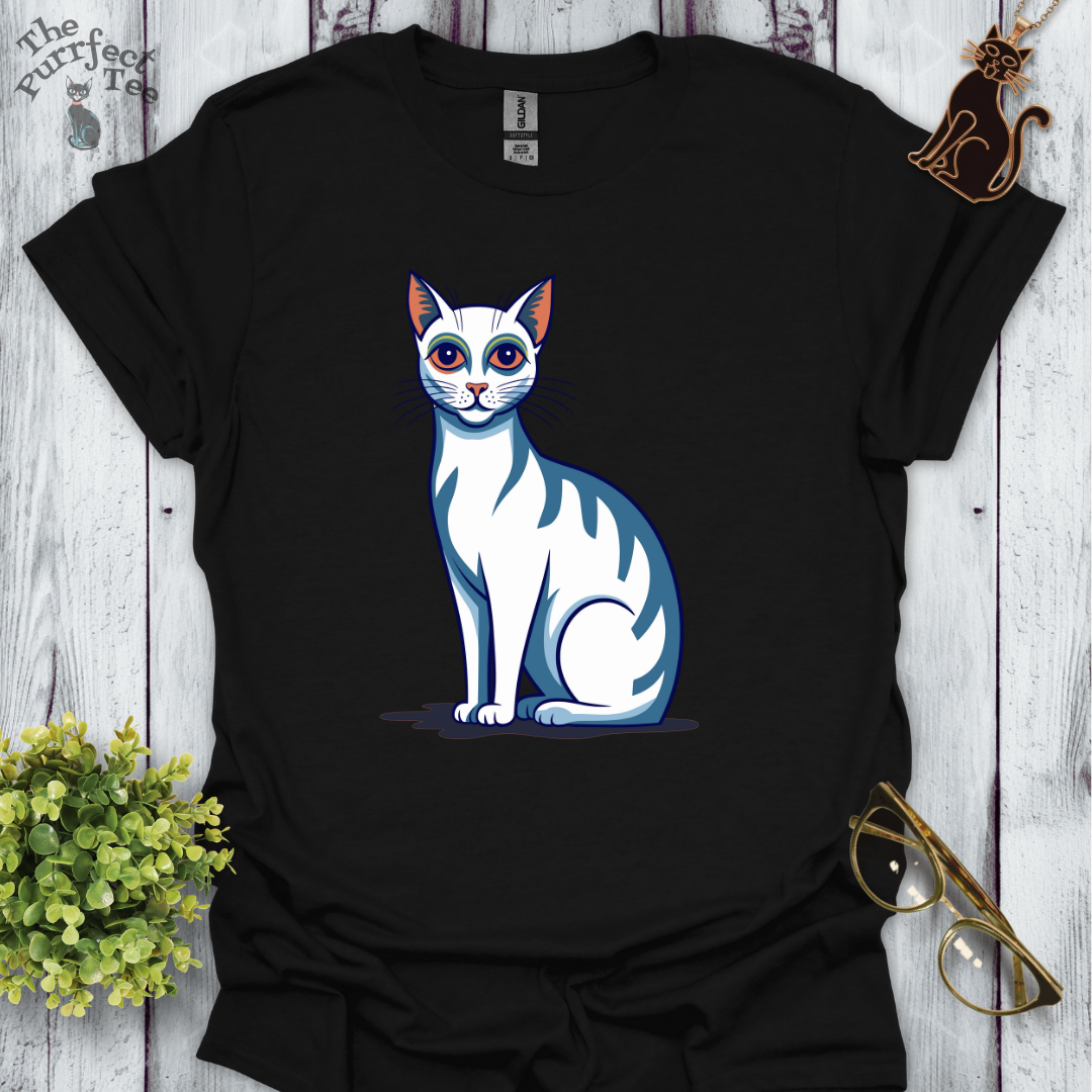 Fauve cat white