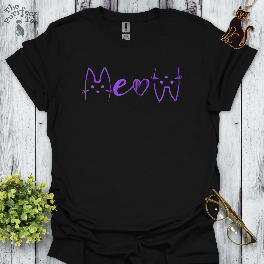Meow purple
