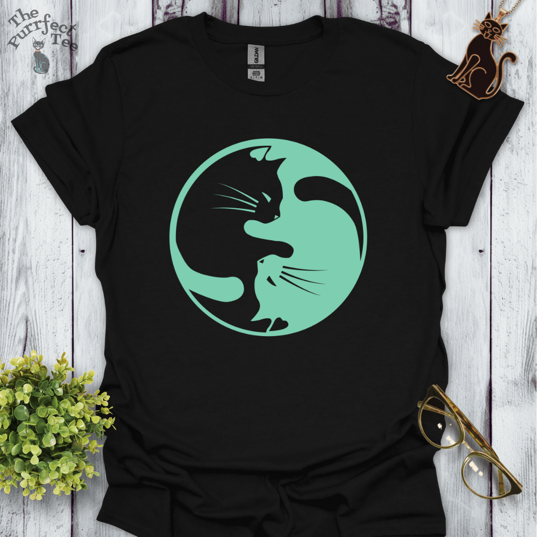 Cat yin yang mint