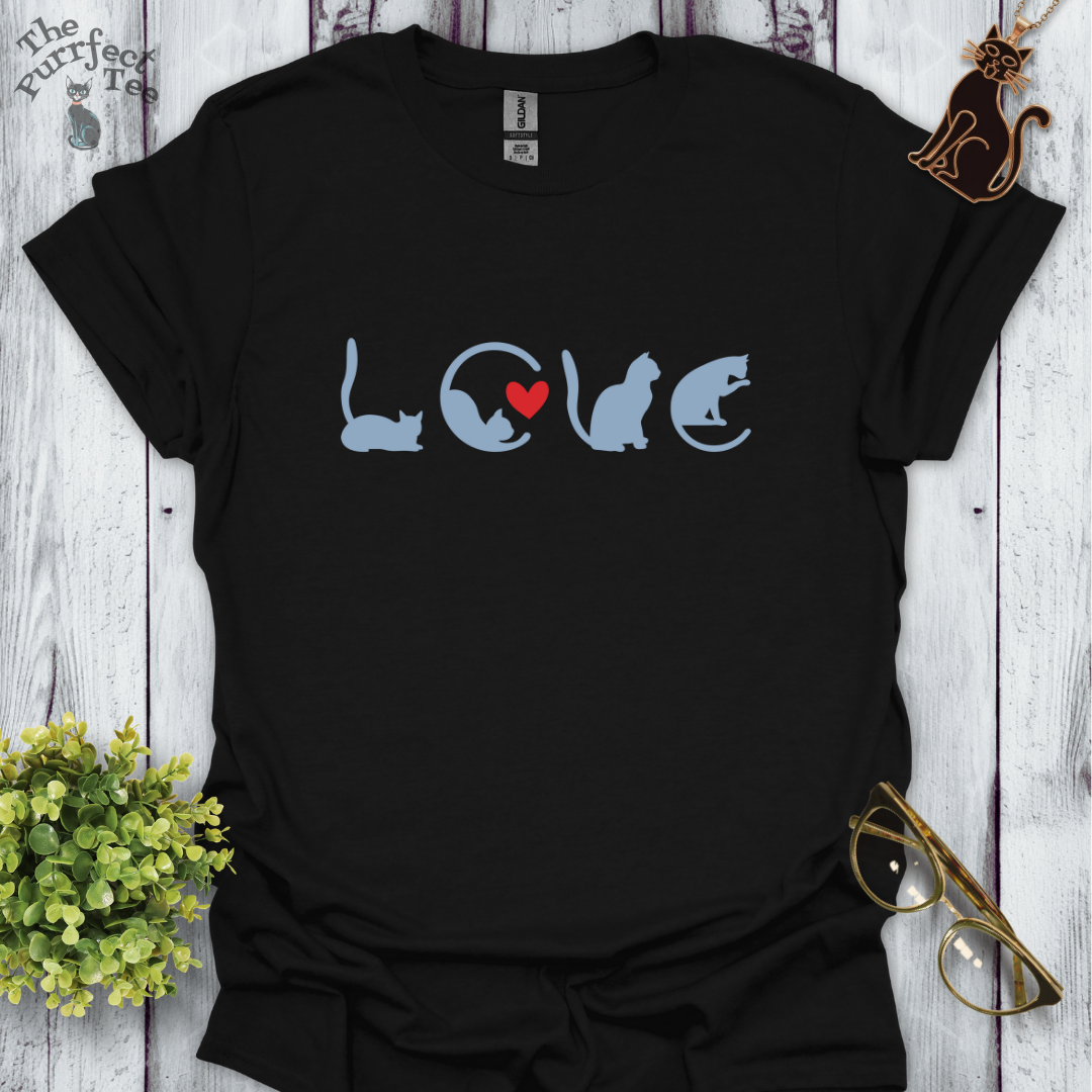 Cats as love grey