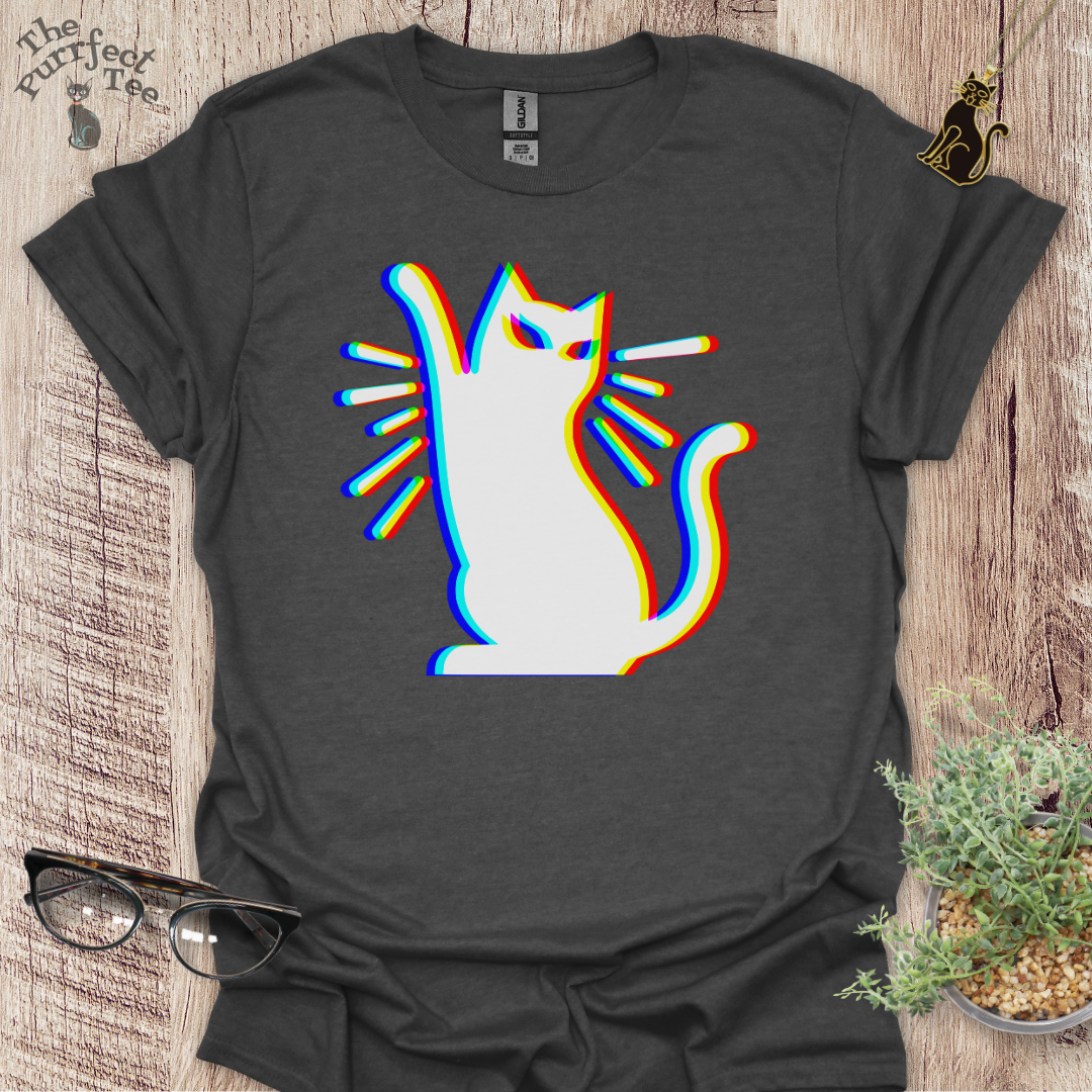 Rave cat t-shirt