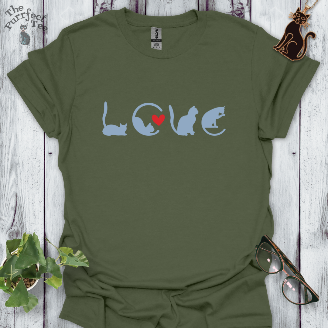 Cats as love grey
