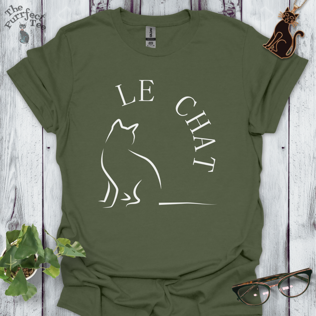 Le chat t-shirt