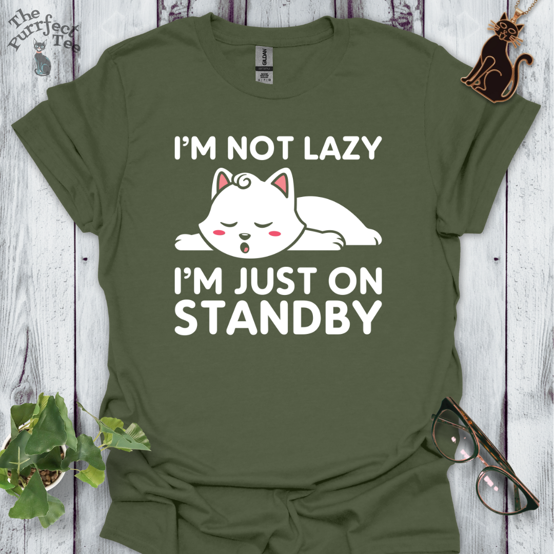 I'm not lazy I'm just on standby
