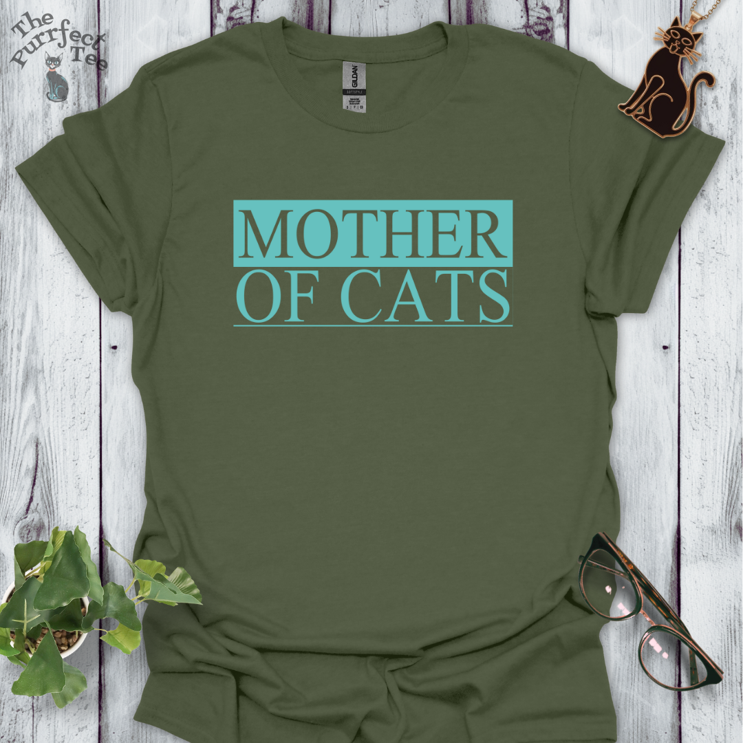 Mother of cats blue