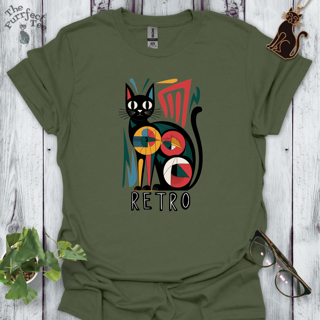 Retro cat shapes