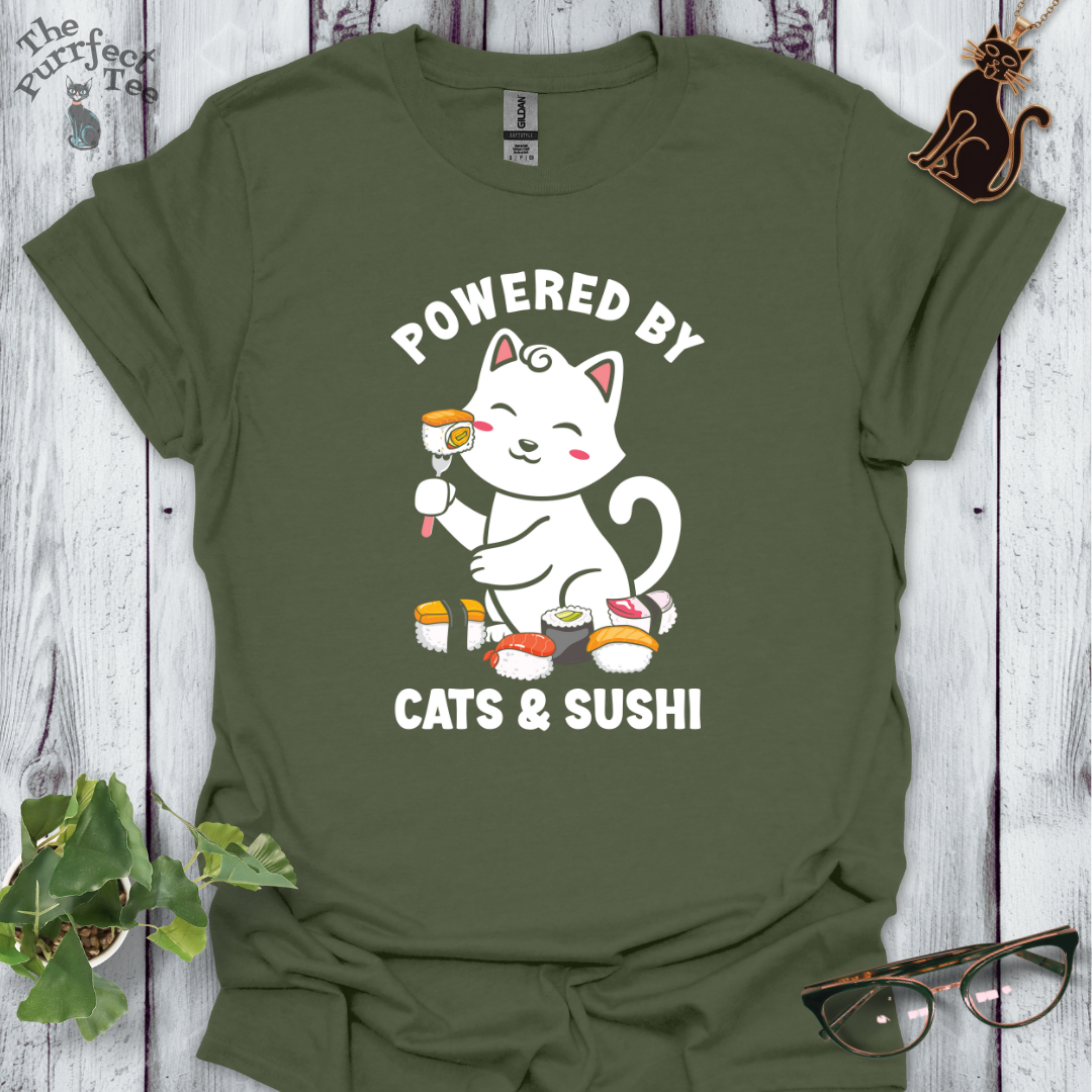 Powered by cats and sushi