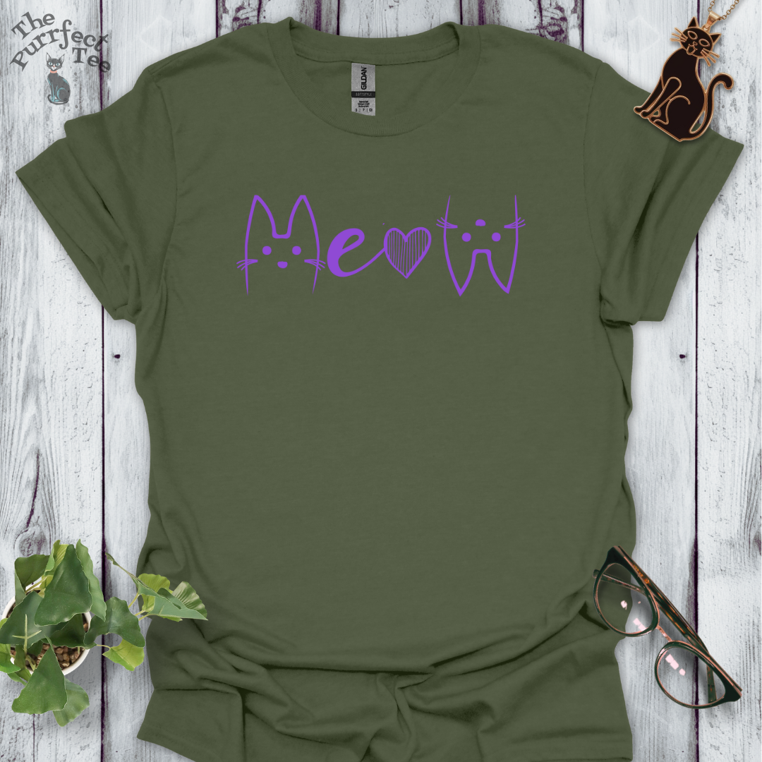 Meow purple