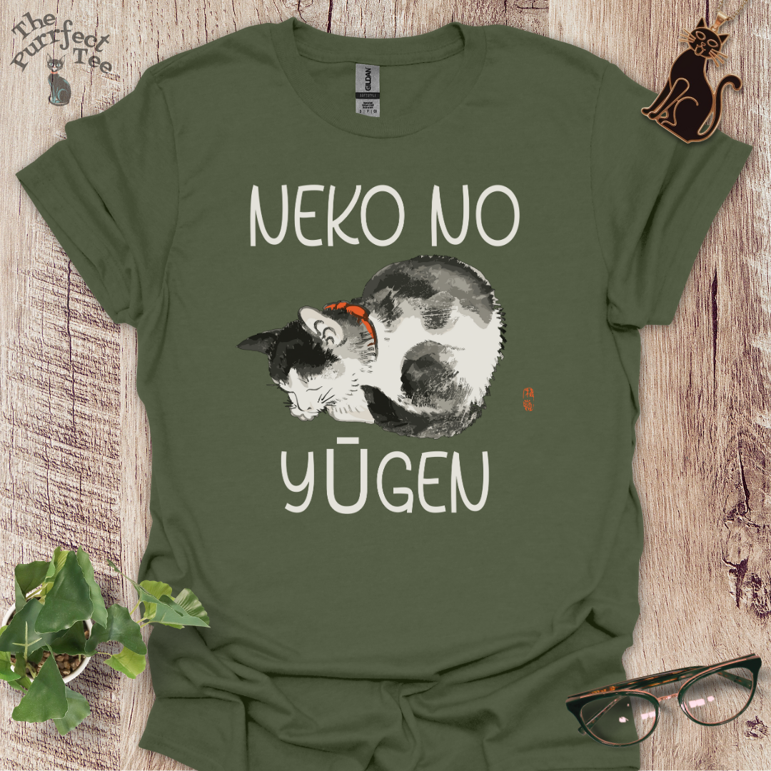 Neko no yugen cat t-shirt