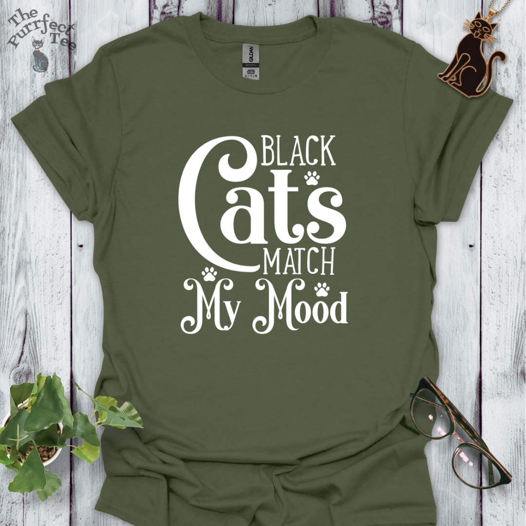 Black cats match my mood