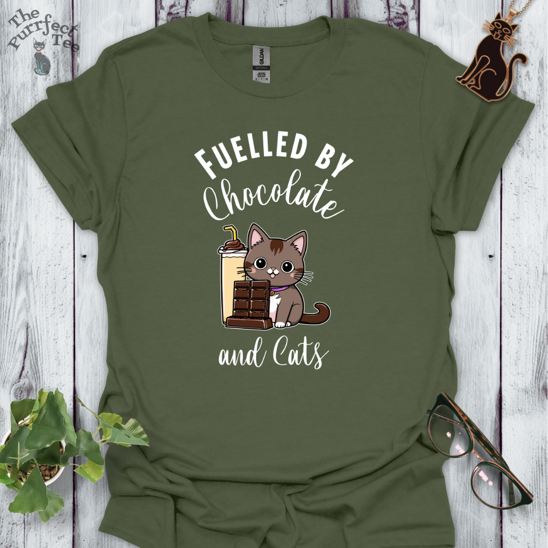 Fuelled by chocolate and cats