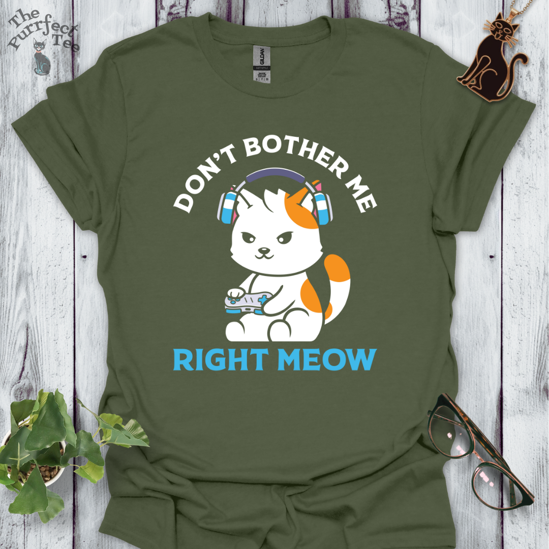 Don't bother me right meow