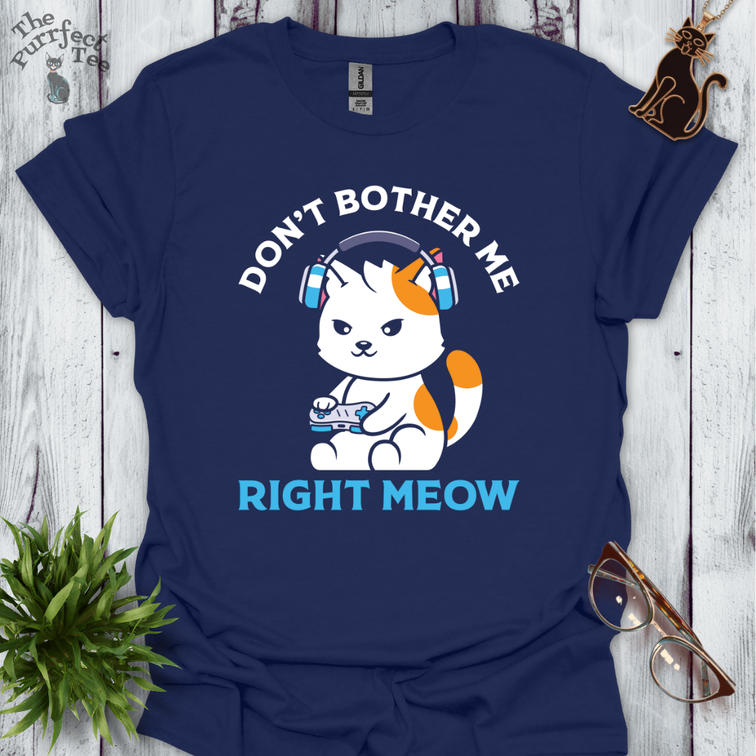 Don't bother me right meow