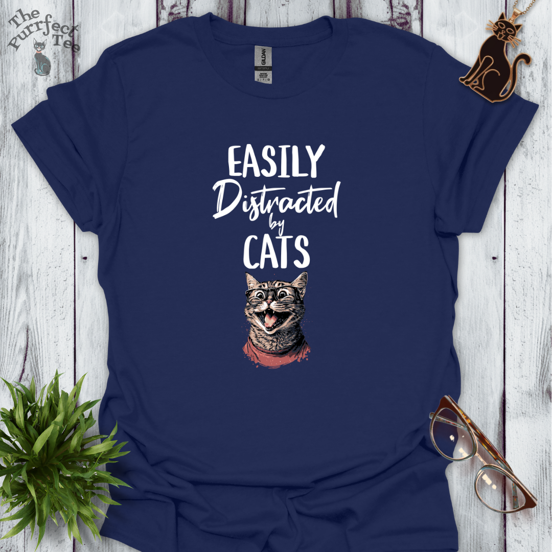 Easily distracted by cats - nerdy