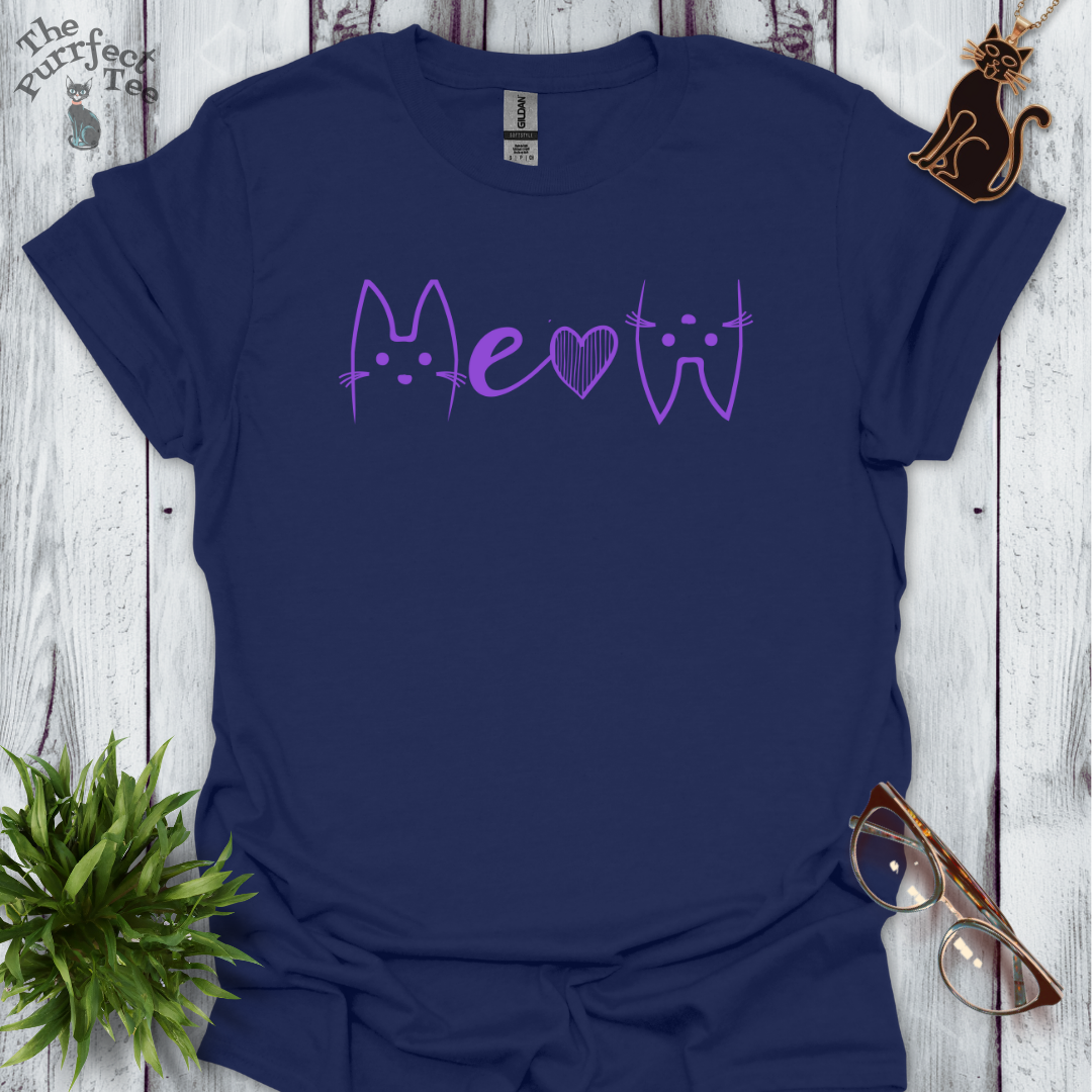 Meow purple
