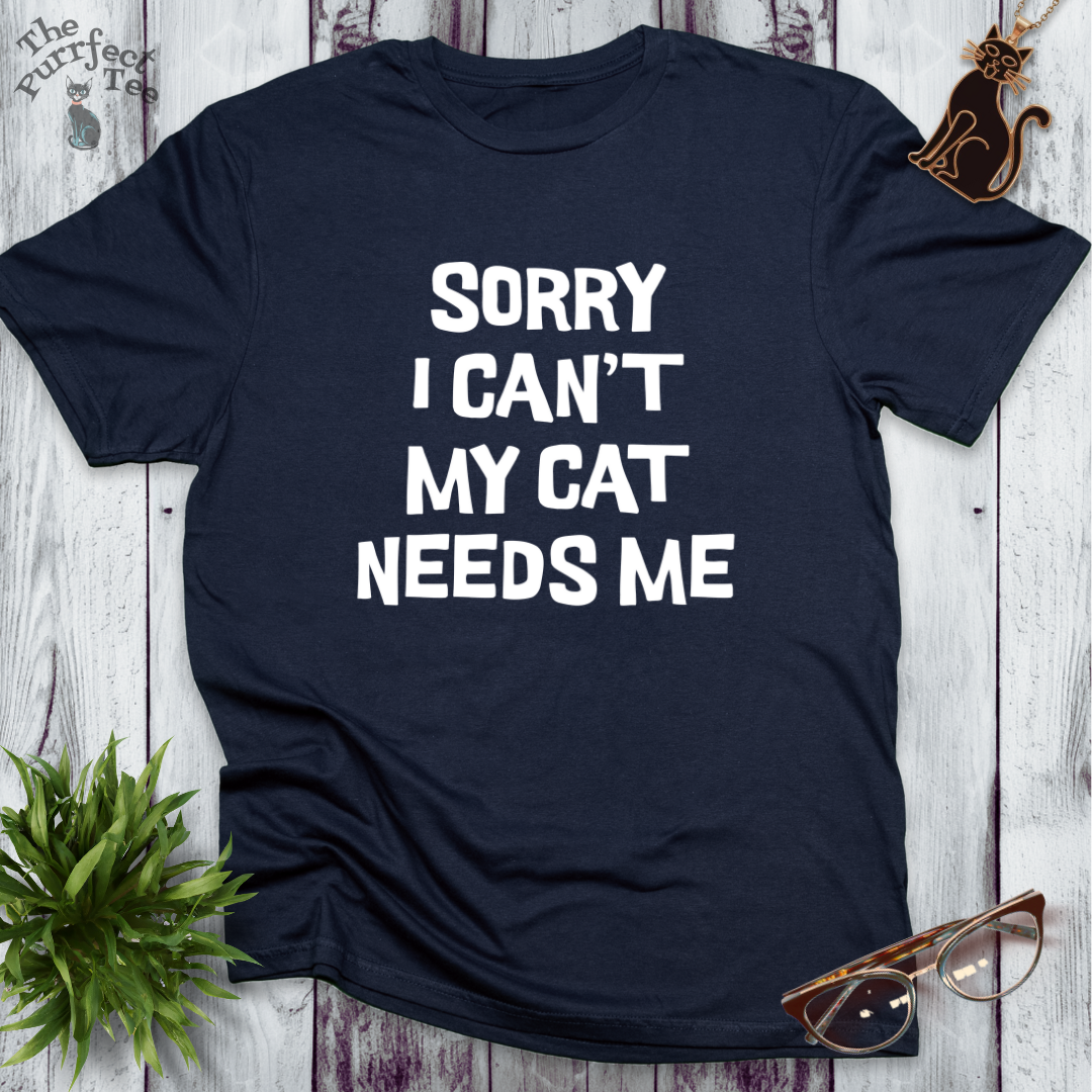 Sorry I can't my cat needs me