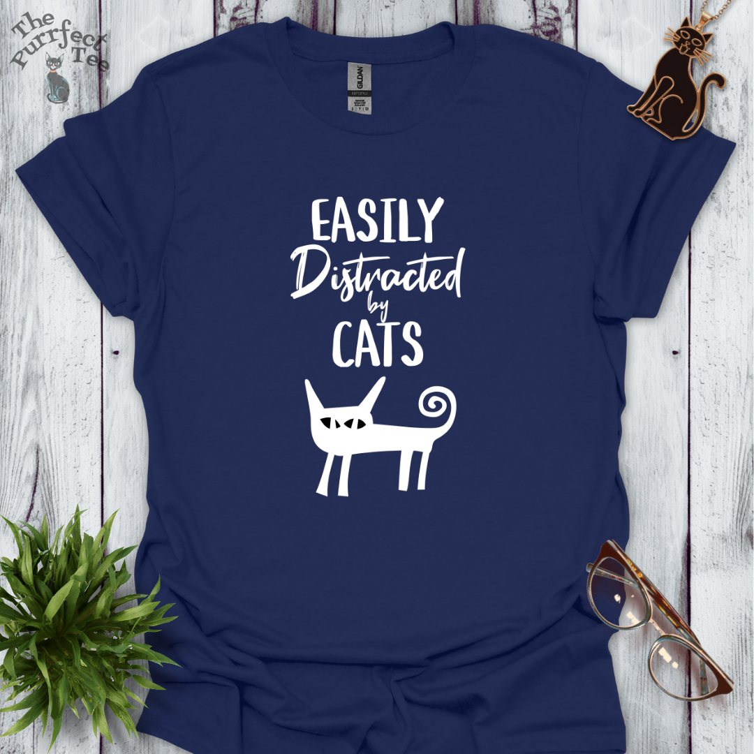 Easily distracted by cats - primitive
