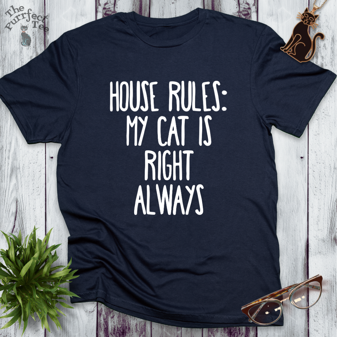 House rules my cat is right always