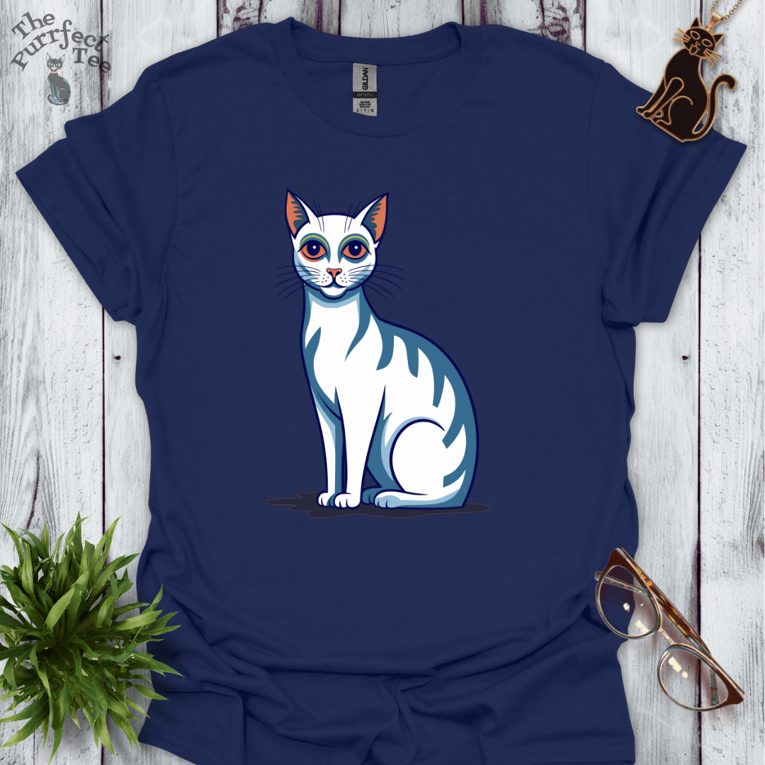 Fauve cat white