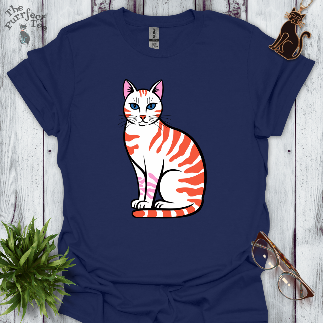 Fauve cat orange