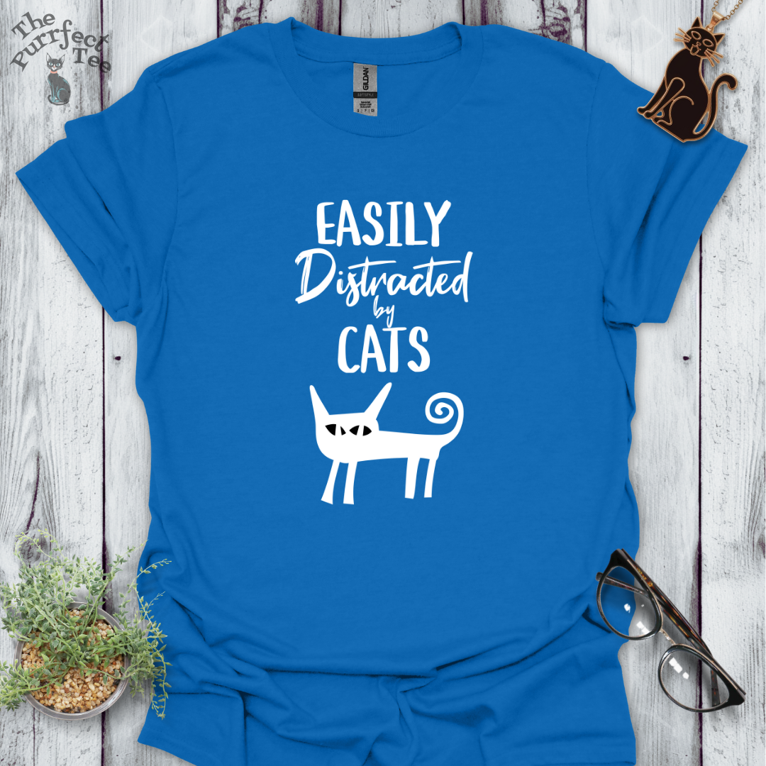 Easily distracted by cats - primitive