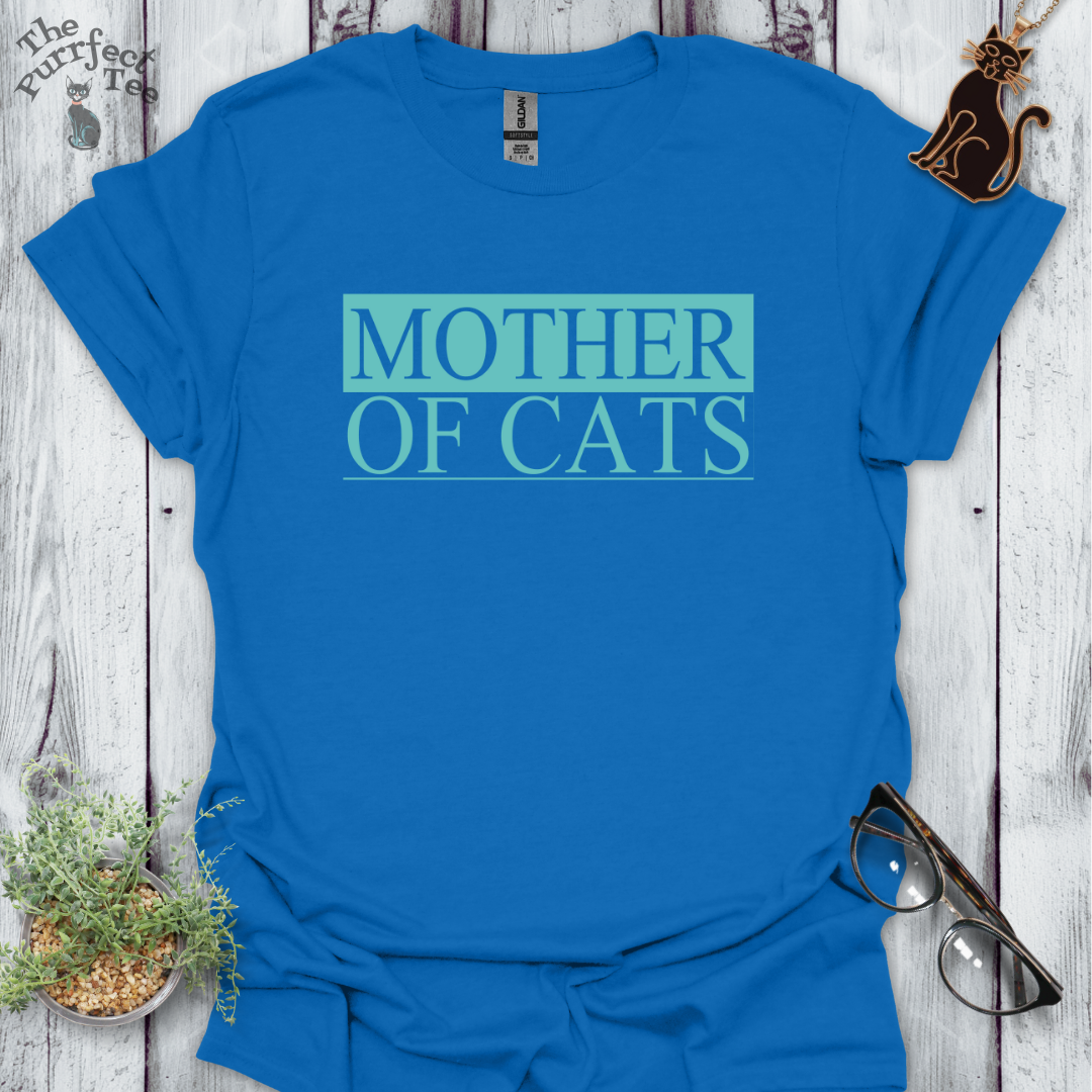 Mother of cats blue