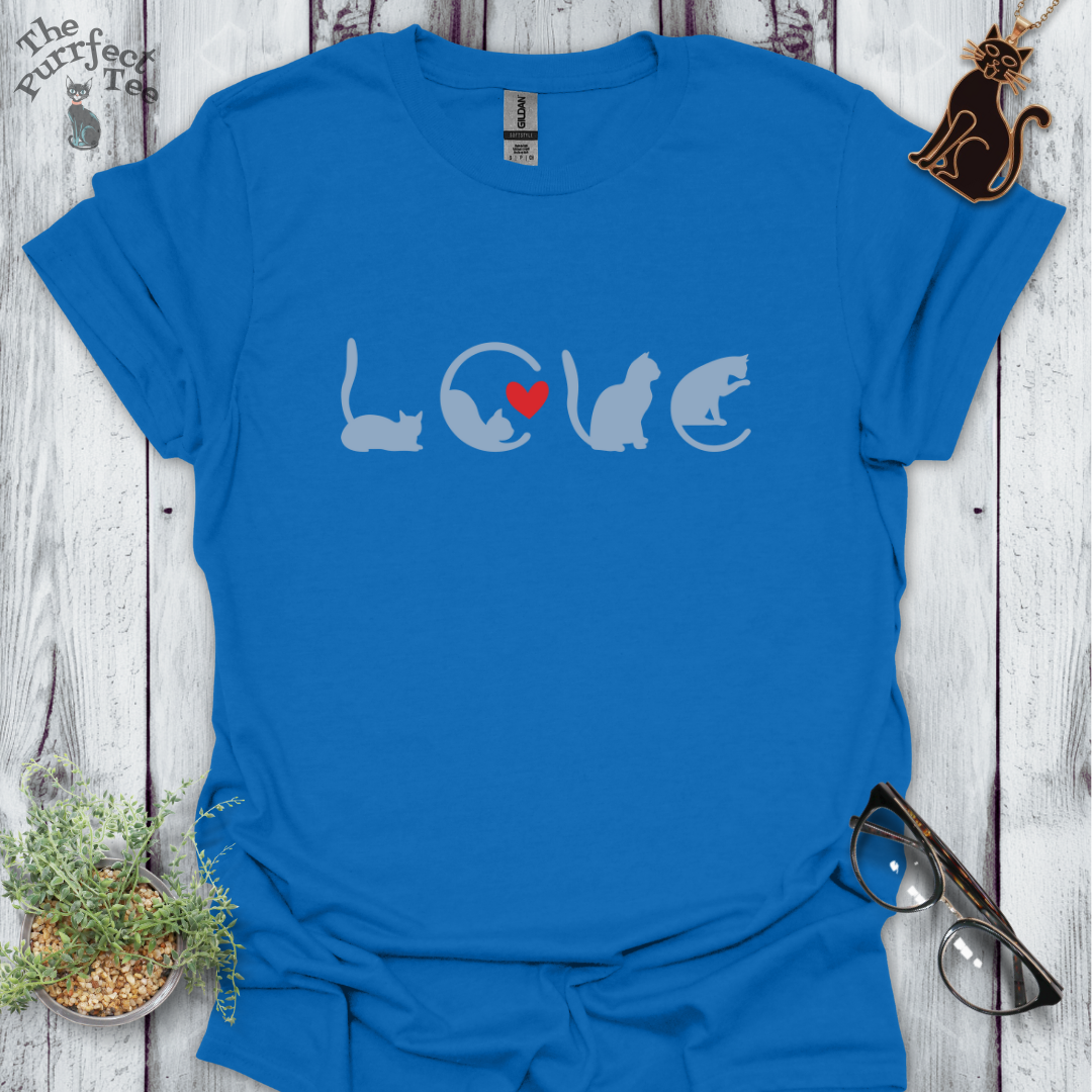 Cats as love grey