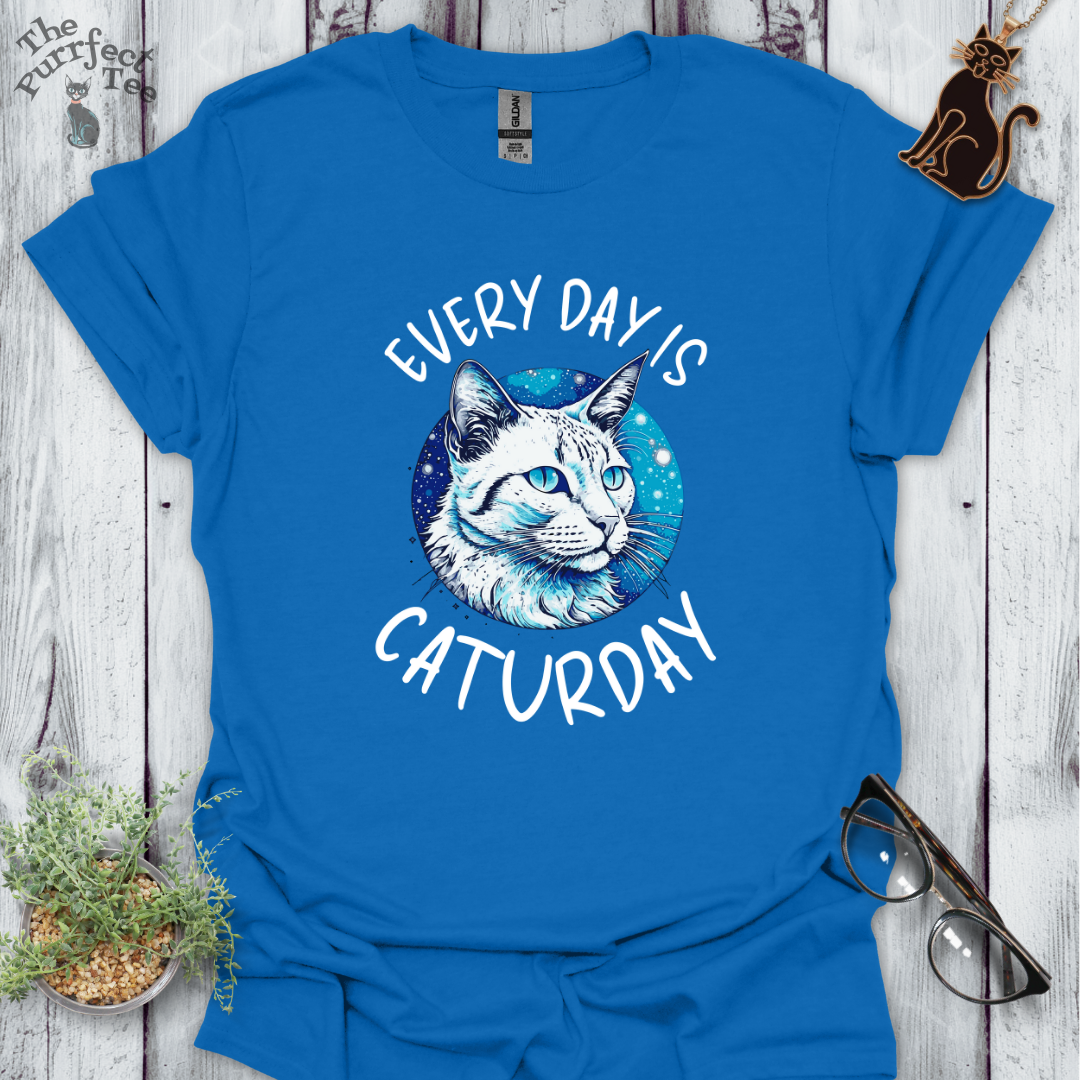 Every day is caturday blue