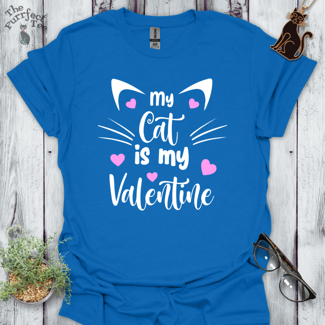 My cat is my valentine