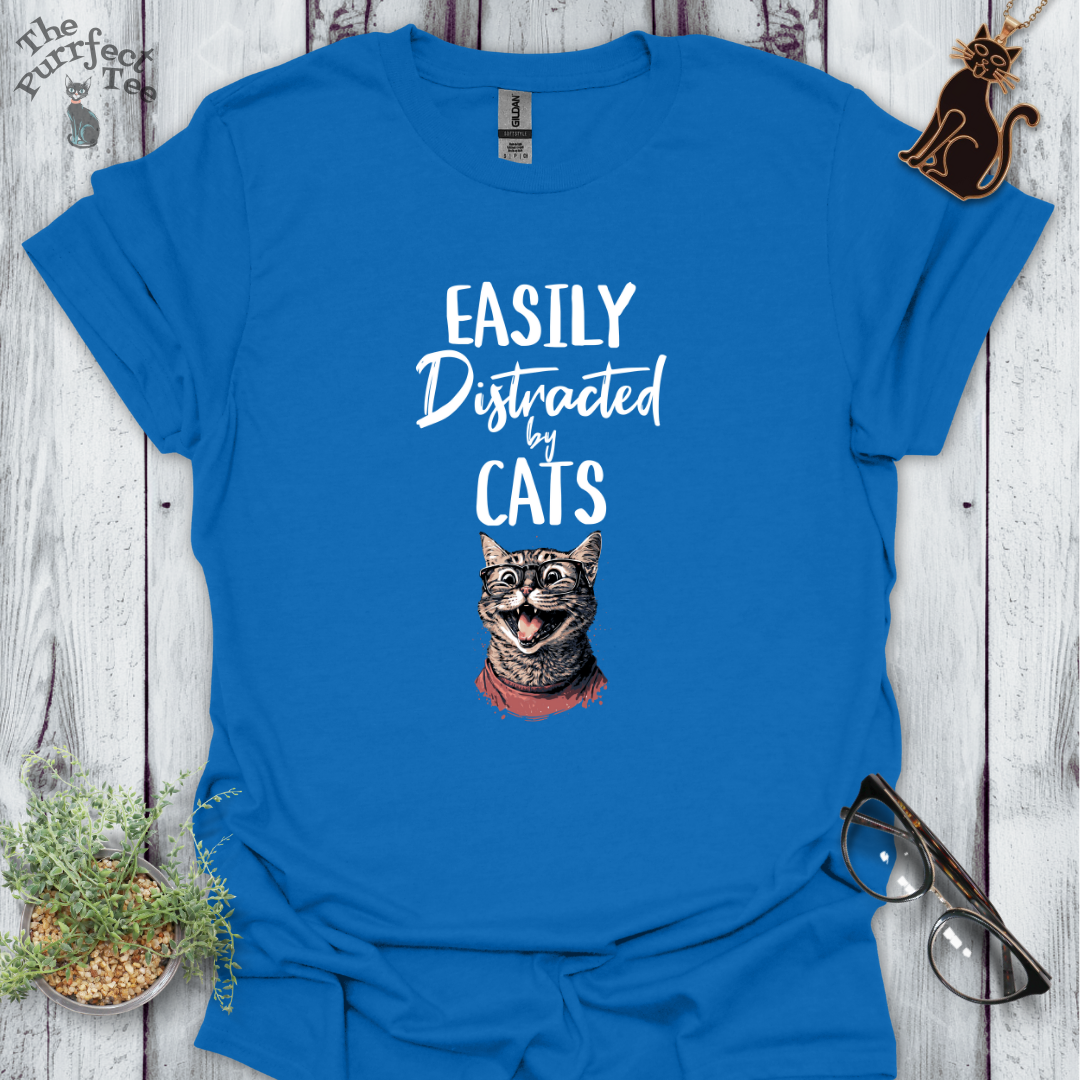 Easily distracted by cats - nerdy