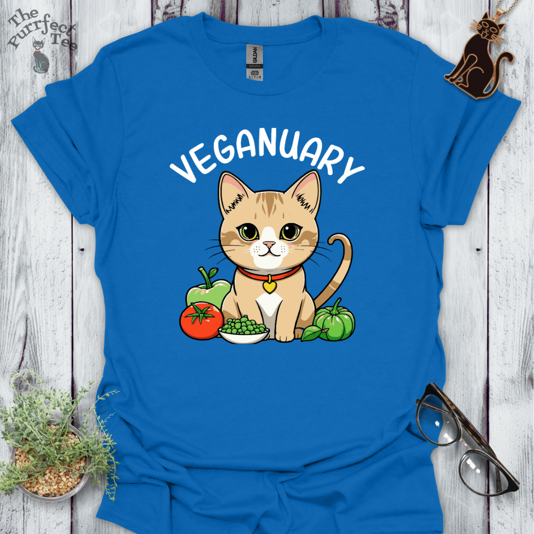 Veganuary sandy cat