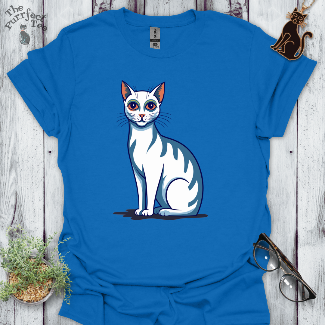 Fauve cat white