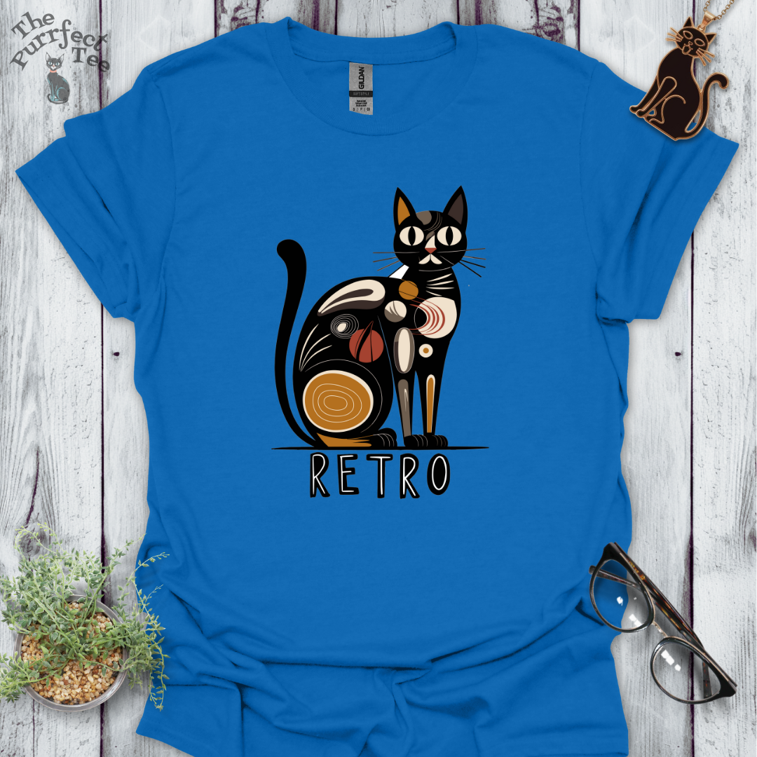 Retro cat terracotta