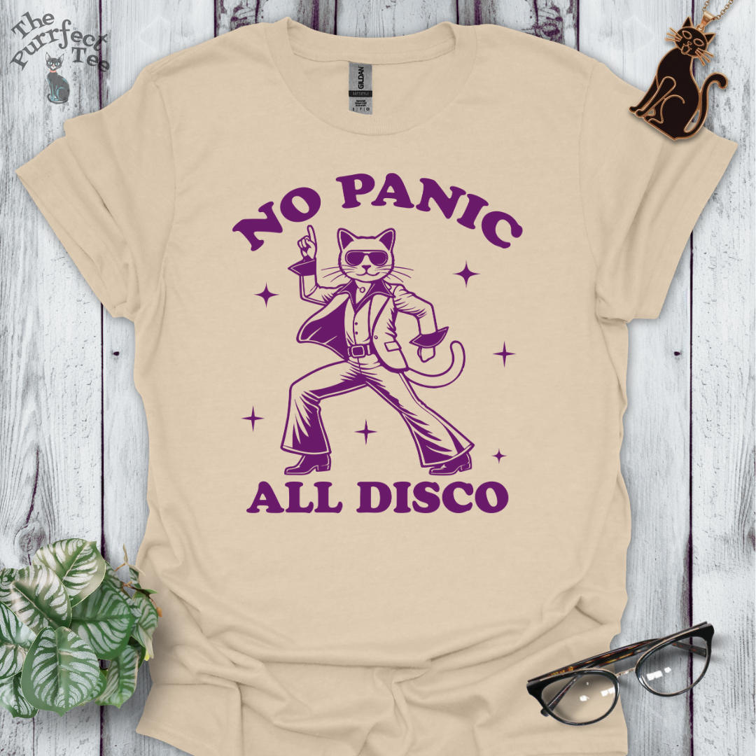 No panic all disco cat t-shirt