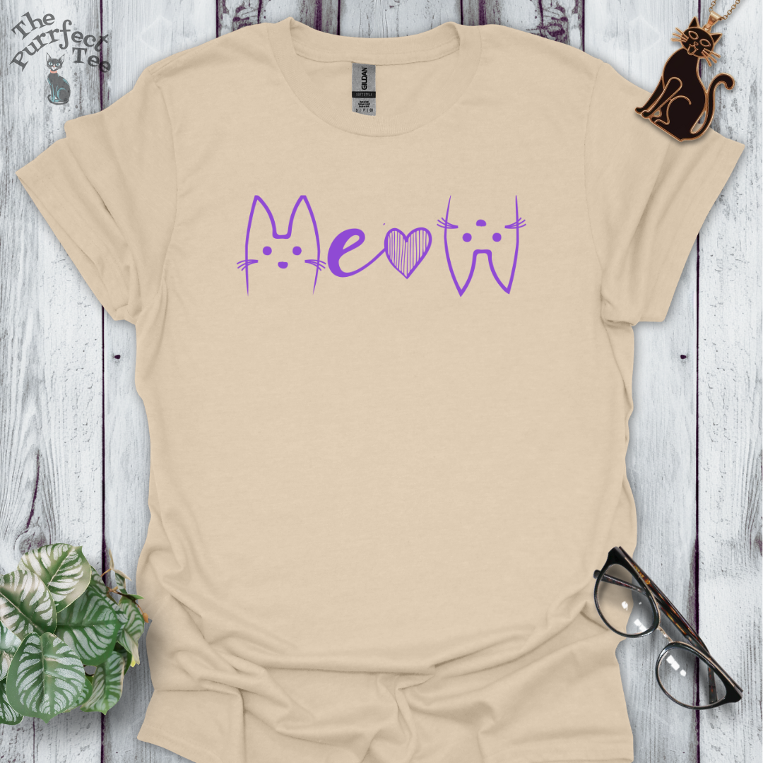 Meow purple