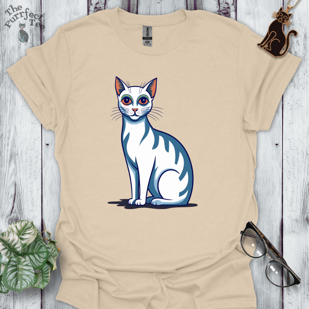 Fauve cat white