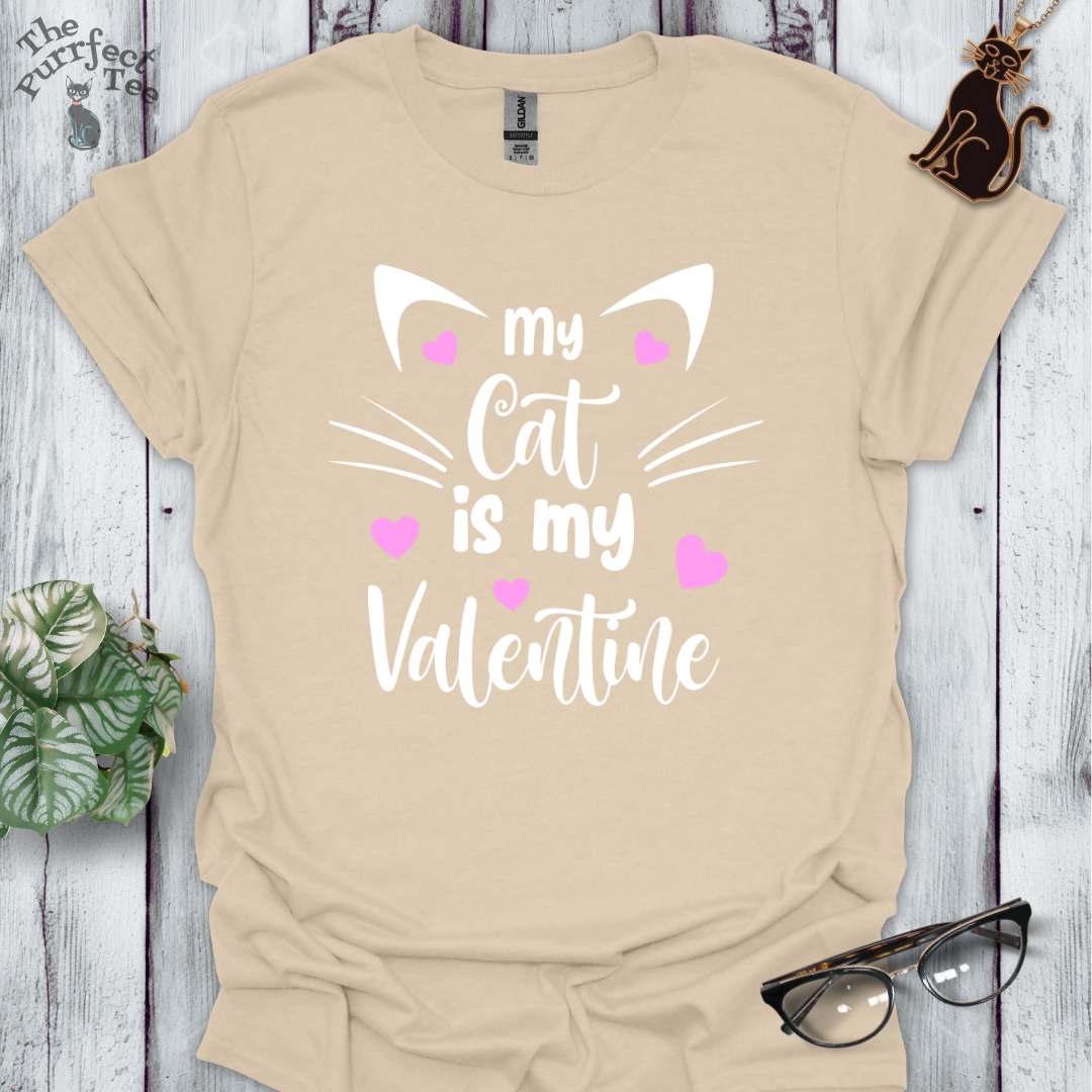 My cat is my valentine