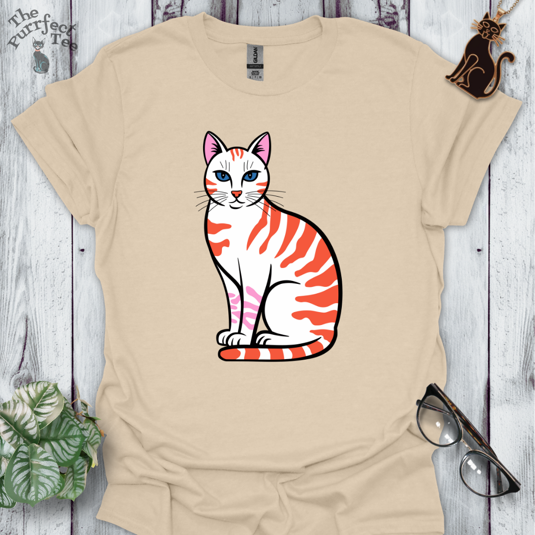 Fauve cat orange