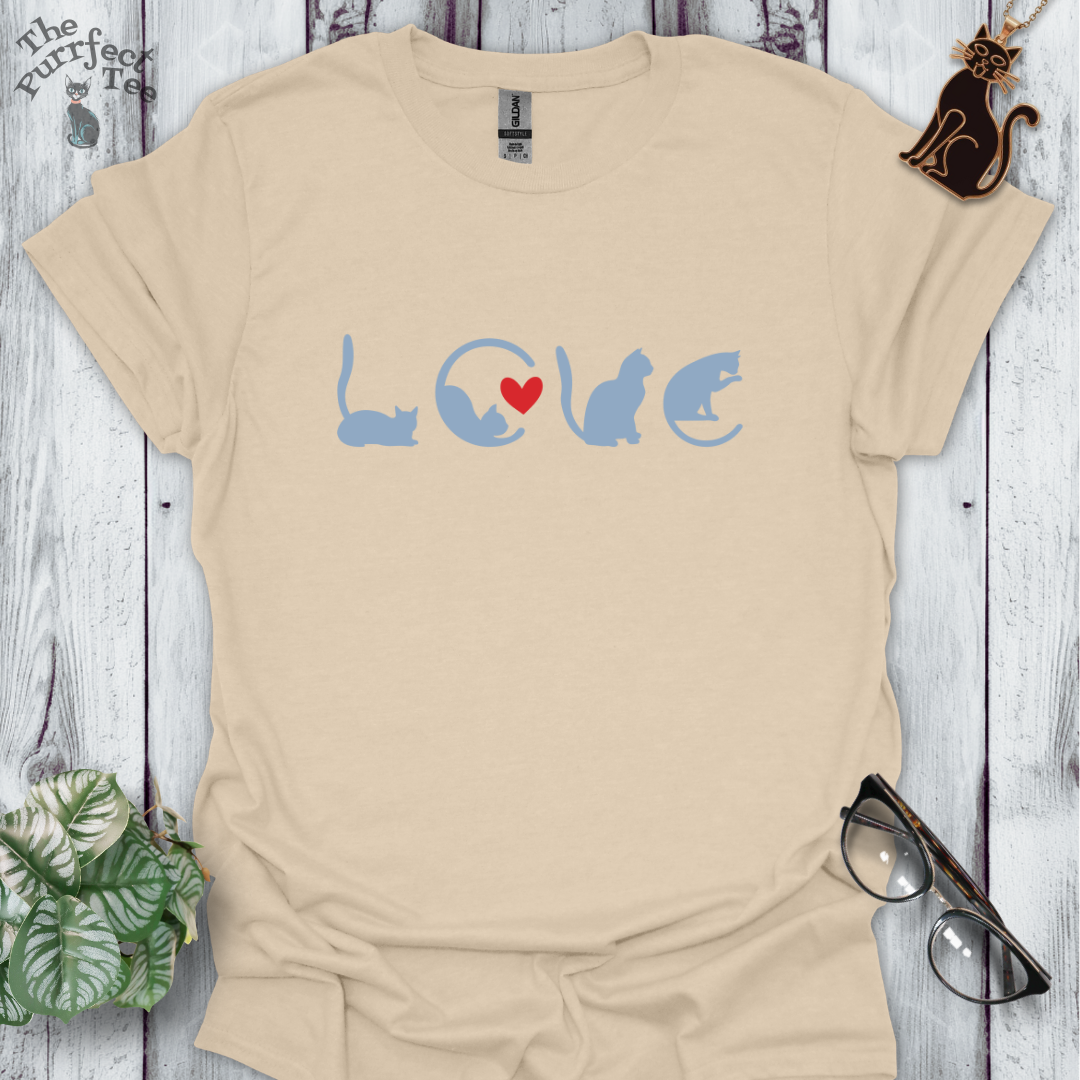 Cats as love grey
