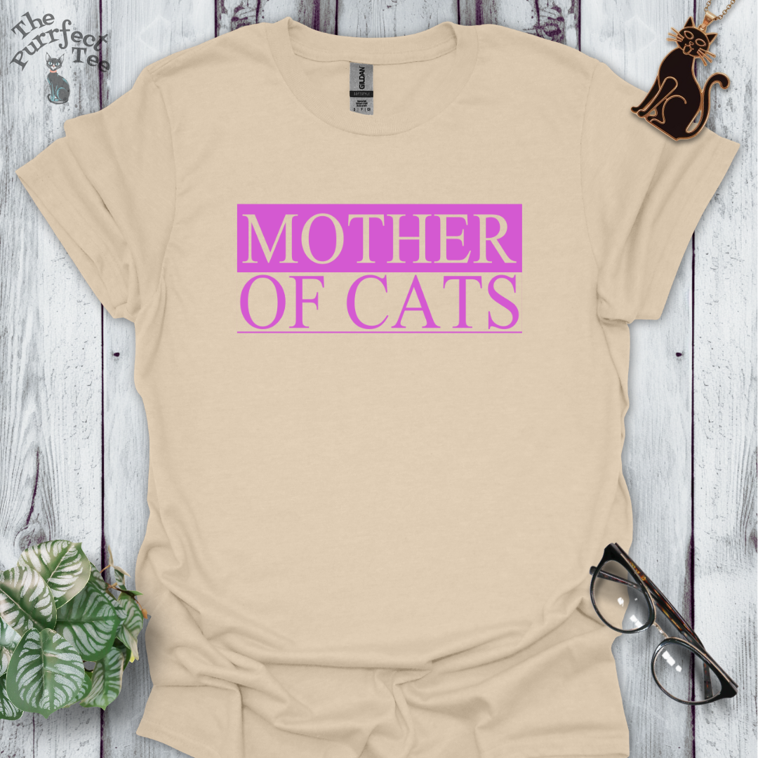 Mother of cats pink