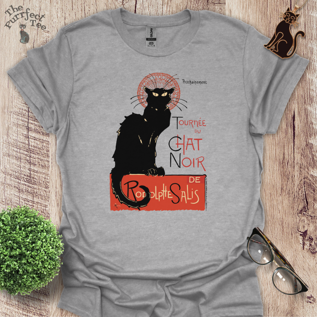 Chat noir cat t-shirt