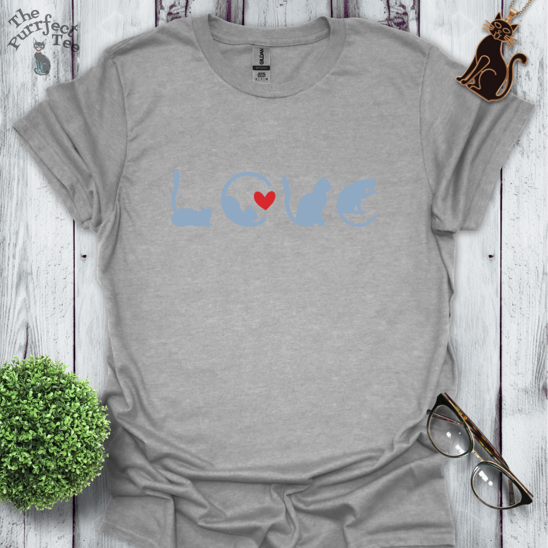 Cats as love grey