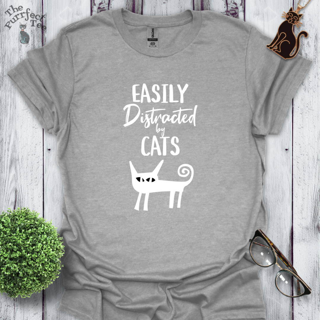 Easily distracted by cats - primitive